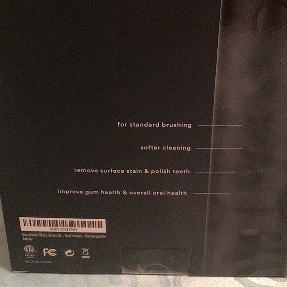 AQUASONIC BLACK SERIES ELECTRIC TOOTHBRUSH - Picture 5 of 8